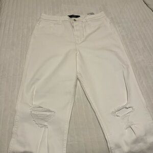 Hollister White Jeans
